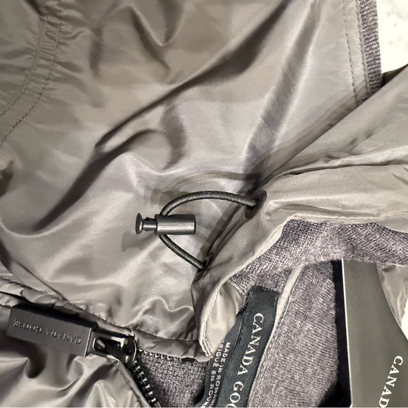 Canada Goose Gray Puffer Jacket Weather-Resistant - Picture 8 of 10